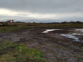 Scrape creation at Snape Marshes – Andrew Excell 