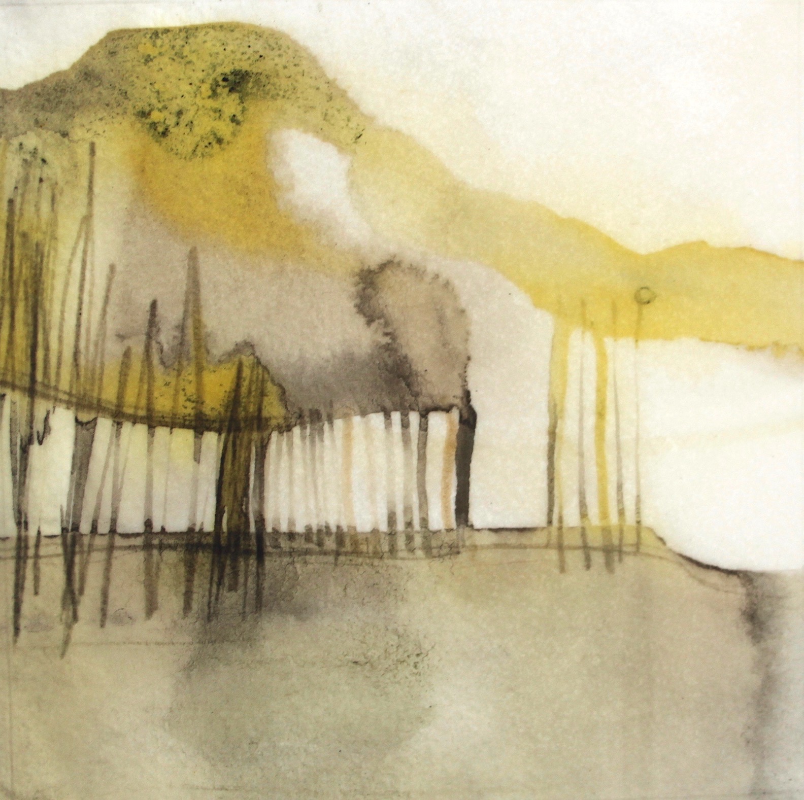 Sketch using natural ink colours from Foxburrow, Nicola Coe