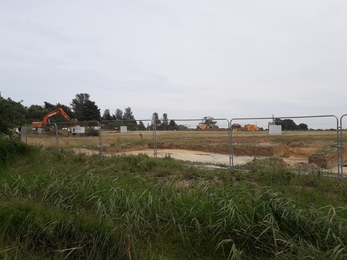 Building site Carlton Marshes