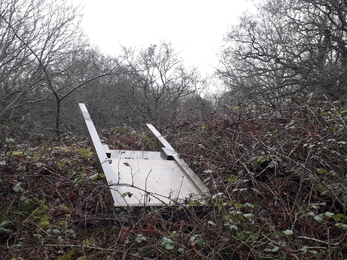 Vandalism at Church Farm nature reserve – Jamie Smith