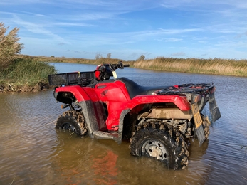 Challenging conditions for herding – Matt Gooch 