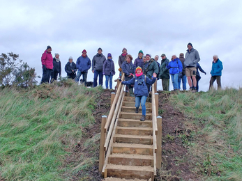 Waldringfield Wildlife Group walk at Martlesham Wilds - Michael Strand