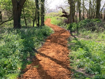 Paths and road crossing improvements at Hen – Frances Lear 