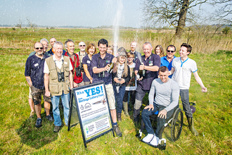 Carlton Marshes celebration by John Ferguson