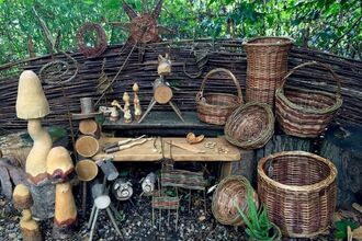 basket weaving with Coddiwomplers