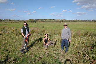 Students from the University of Suffolk visit Carlton Marshes 