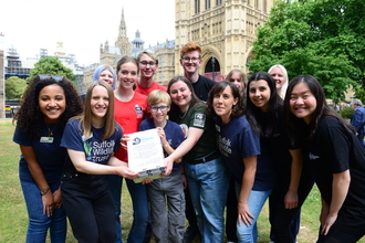 Youth Board members from the Wildlife Trusts 