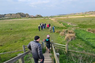 Green Snape Community Group visiting Martlesham Wilds