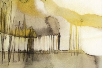 Sketch using natural ink colours from Foxburrow, Nicola Coe