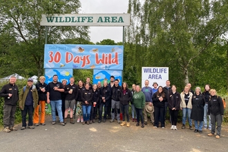 The Suffolk Wildlife Trust Team at Suffolk Show 