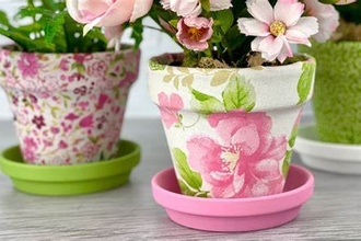 Painted pot