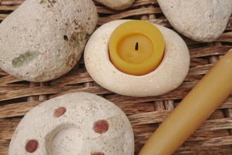 chalk pebble