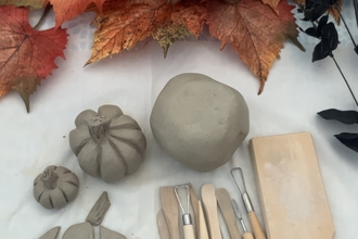 margaret parsons- clay pumpkin