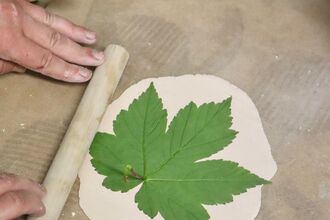 Clay leaf workshop 