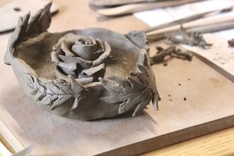Clay workshop Frankie's studio 