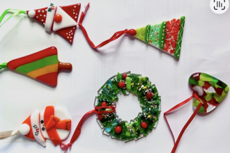 Festive Glass Ornaments
