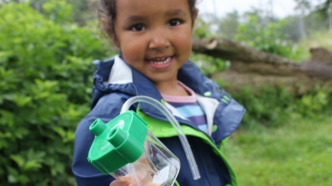 Wildlife Trusts child by Misty Hutton