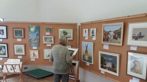 Art exhibition at the Fen