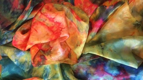 Alison Miller silk scarves