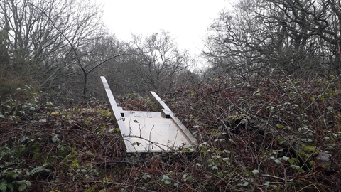 Vandalism at Church Farm nature reserve – Jamie Smith