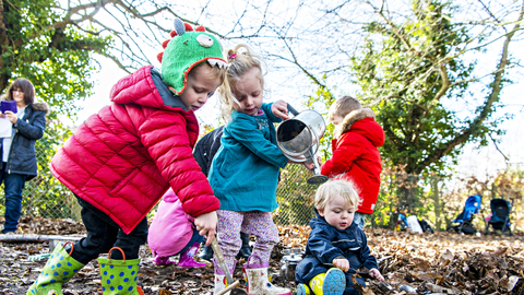 wild tots mud kitchen