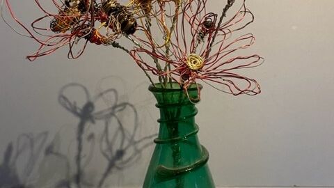 Wire Spring flowers