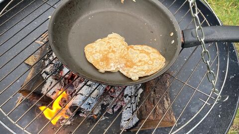 Pancakes on fire- Charlotte Harding