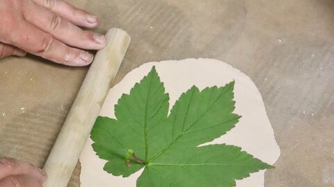 Clay leaf workshop 