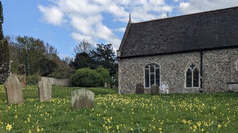 Coddenham Church. Claire Rowan
