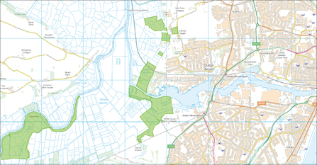 Carlton Marshes map 2007