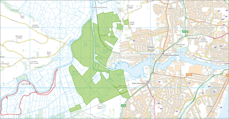 Carlton Marshes map 2019