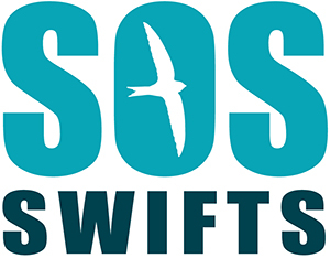 Suffolk Wildlife Trust SOS Swifts logo