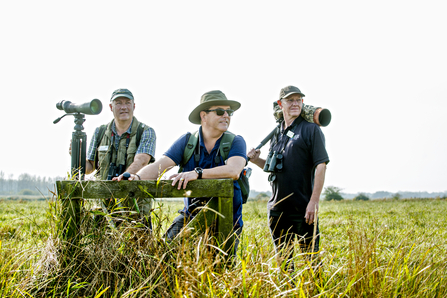 Volunteers at Carlton Marshes - John Ferguson 