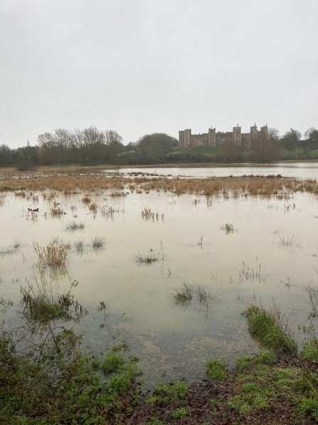 High water at Framlingham Mere