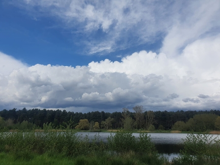 Stormy skies over Lackford, Joe Bell-Tye