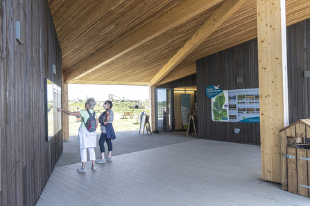 Carlton Marshes visitor centre, John Ferguson