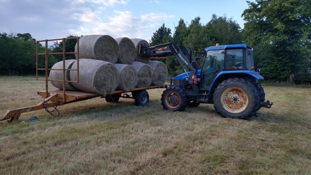 Baling hay – Andrew Excell