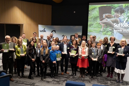 Winners at Suffolk's Greenest County Awards