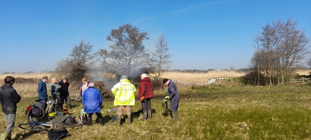 Volunteer work party at Carlton Marshes – Gavin Durrant 