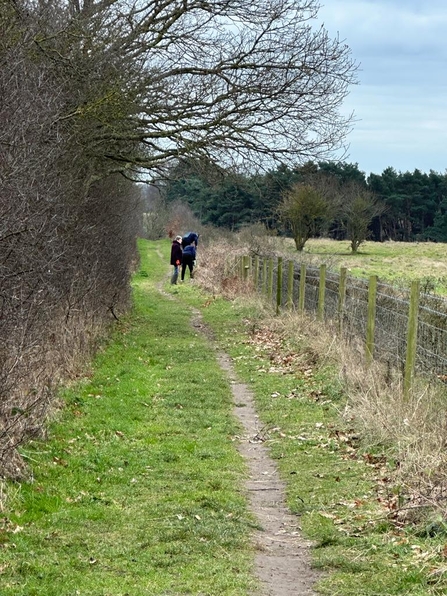 Volunteers keeping the path clear at Lound Lakes, Andrew Hickinbotham 