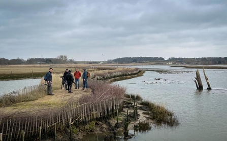 BBC Countryfile Filming at Hazelwood Marshes, Sarah Groves