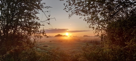 Beautiful sunrise at Carlton Marshes – Gavin Durrant 
