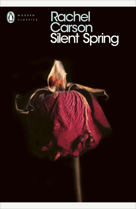 Silent Spring book cover of a wilted rose