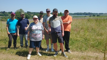 Realise Futures visit Martlesham Wilds