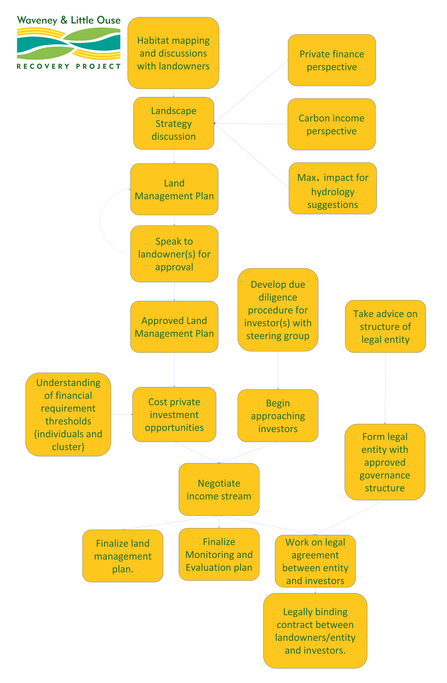 WaLOR workstream flowchart