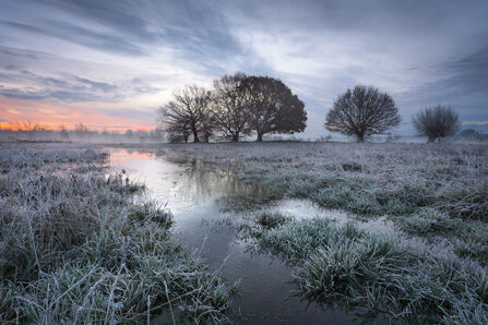 Constable country in the frost