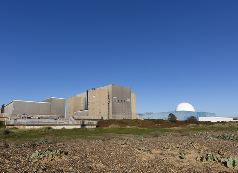 Sizewell nuclear power stations by Sarah Groves