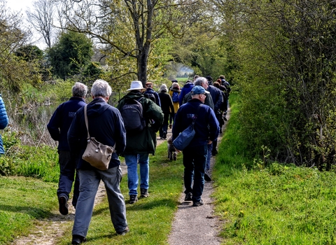 Martlesham Wilds walk with ANOB volunteers