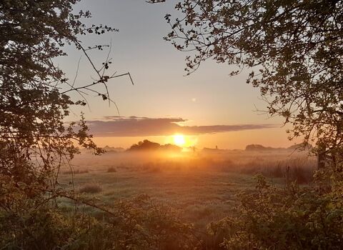 Beautiful sunrise at Carlton Marshes – Gavin Durrant 