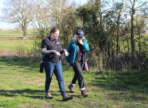Jenny and Helen, Farm Advice Team